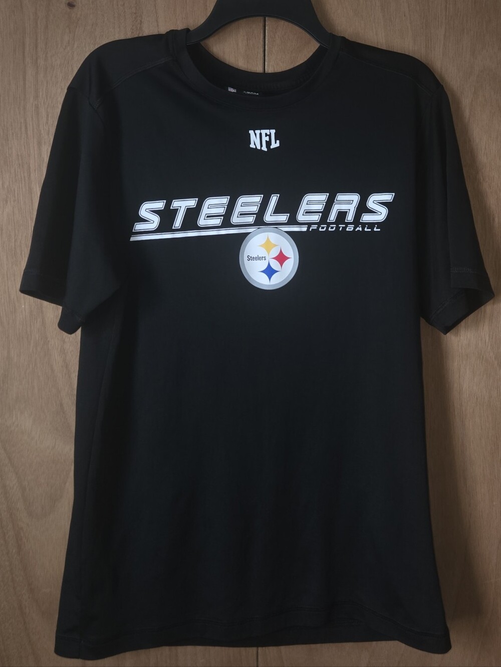 Pittsburgh Steelers Black Short-Sleeve Graphic Tee